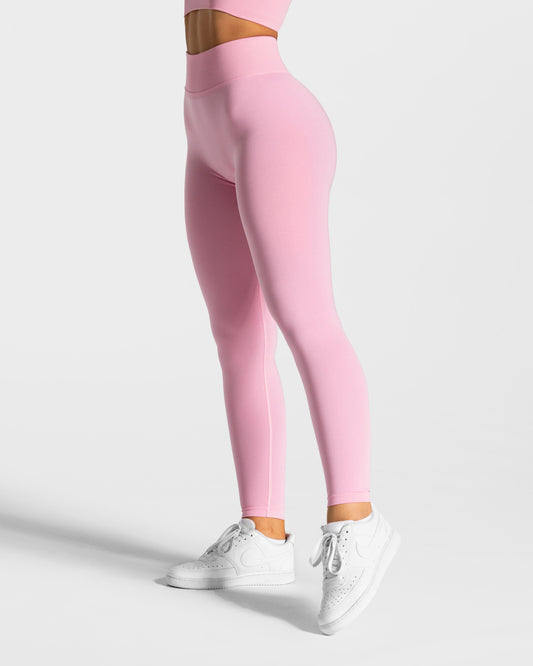 Statement Scrunch Leggings ‘Pink’