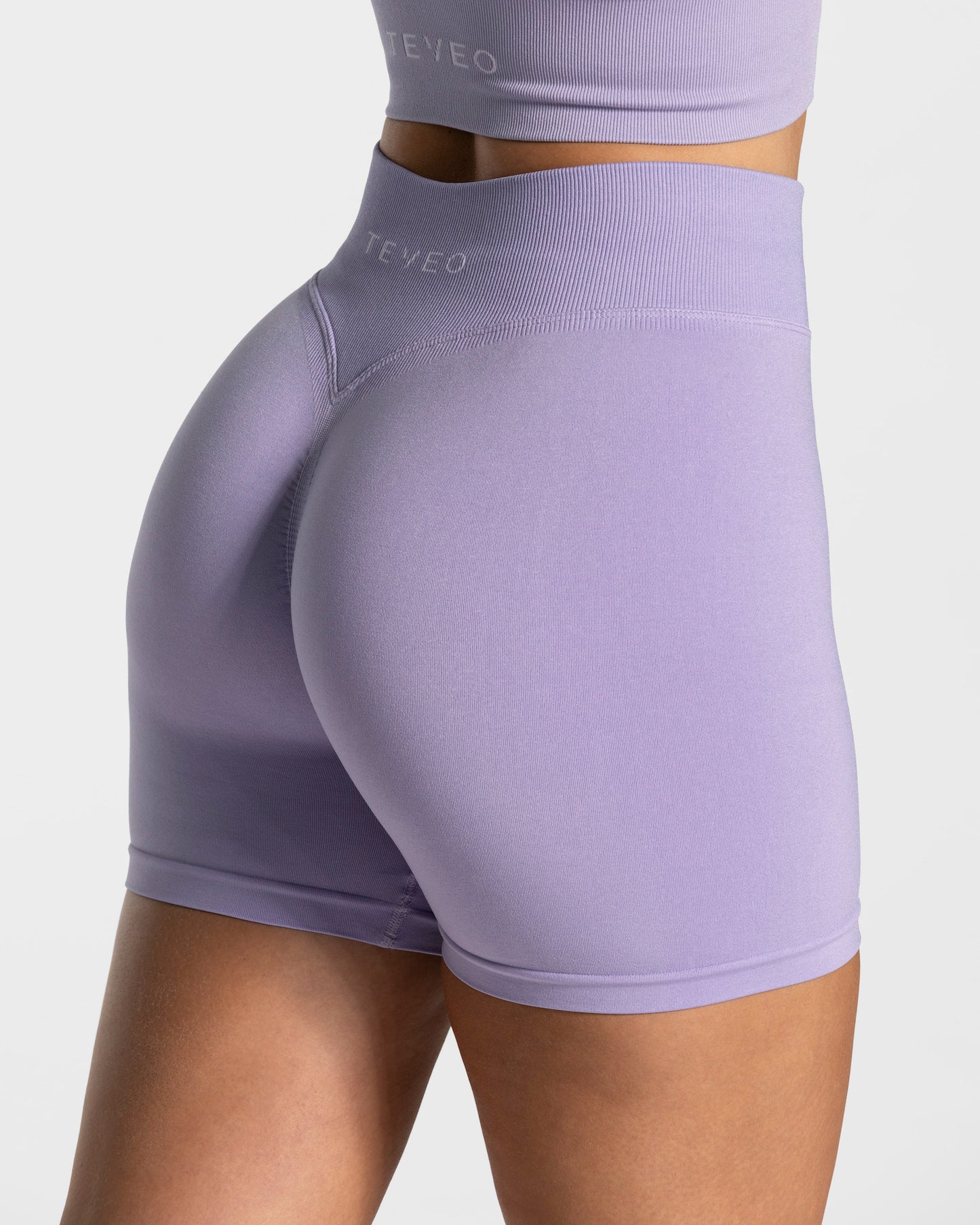 Statement Scrunch Shorts ‘Lilac’