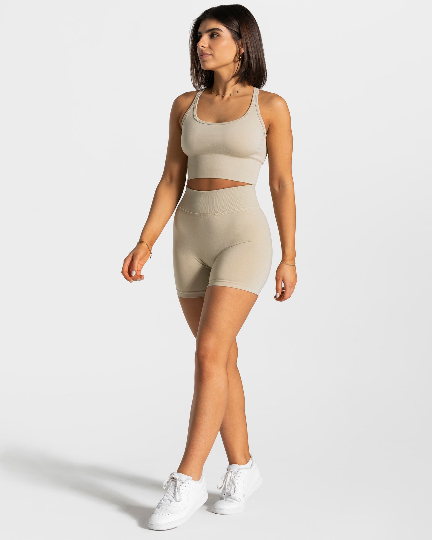 Statement Scrunch Shorts ‘Sand’
