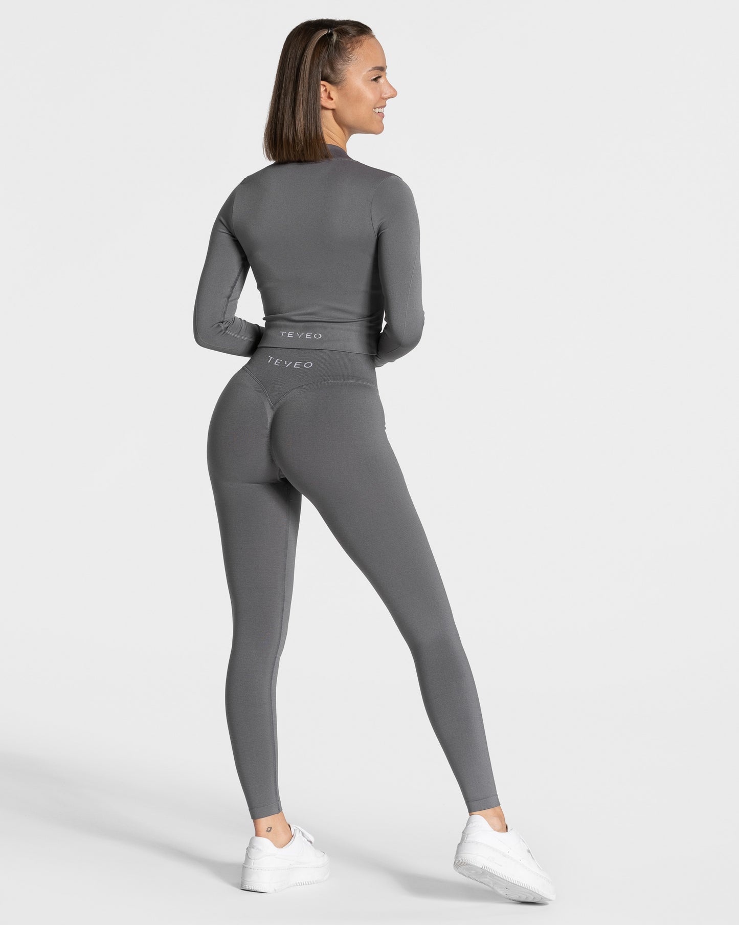 Statement Zip Jacket ‘Graphite’
