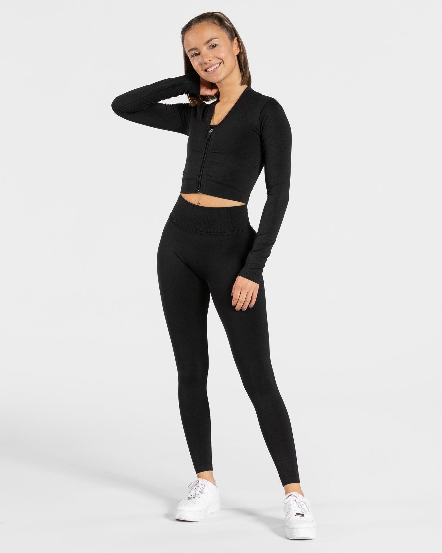 Statement Zip Jacket ‘Black’