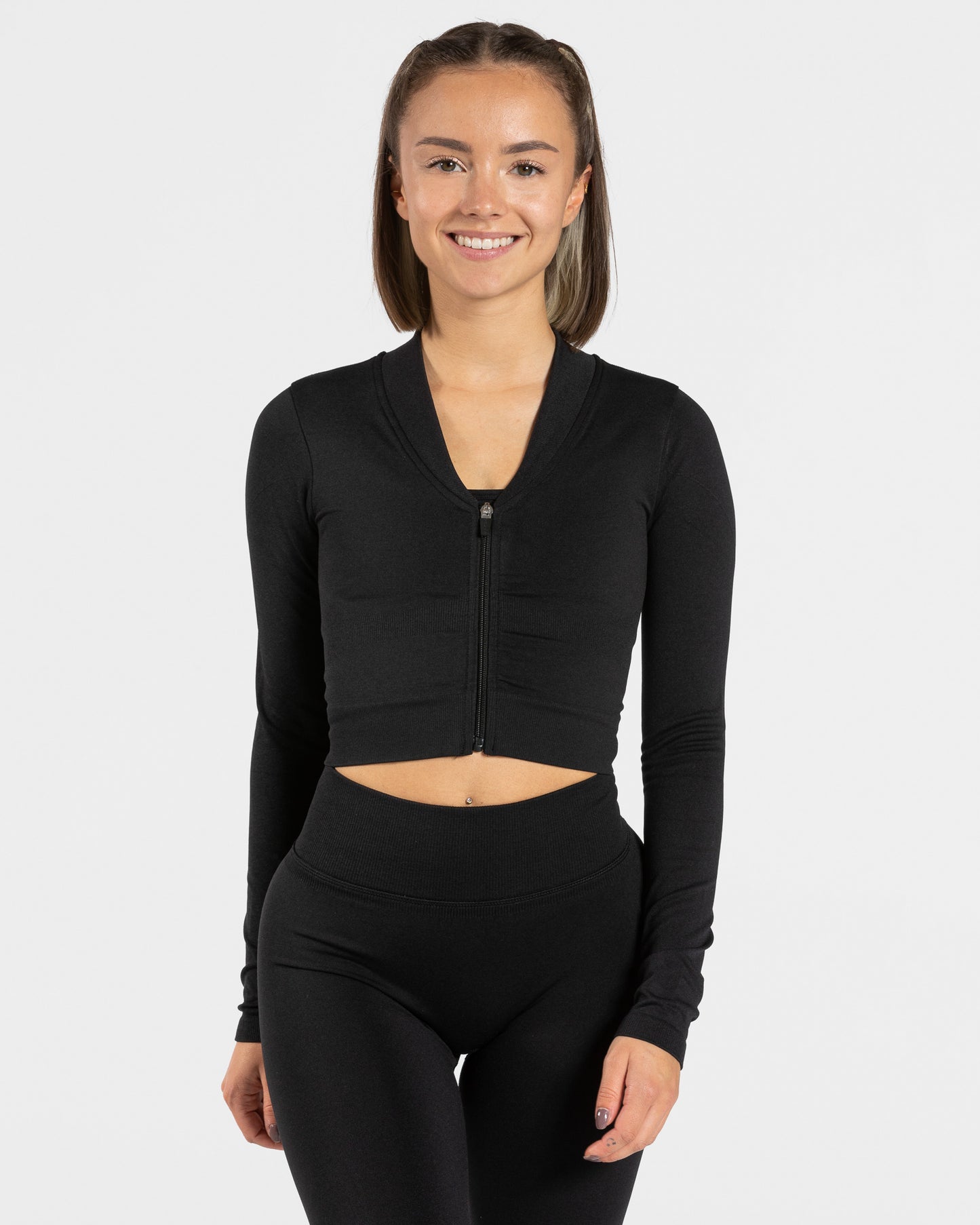 Statement Zip Jacket ‘Black’