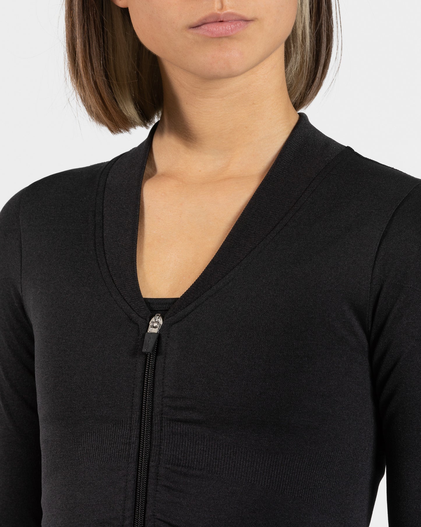 Statement Zip Jacket ‘Black’