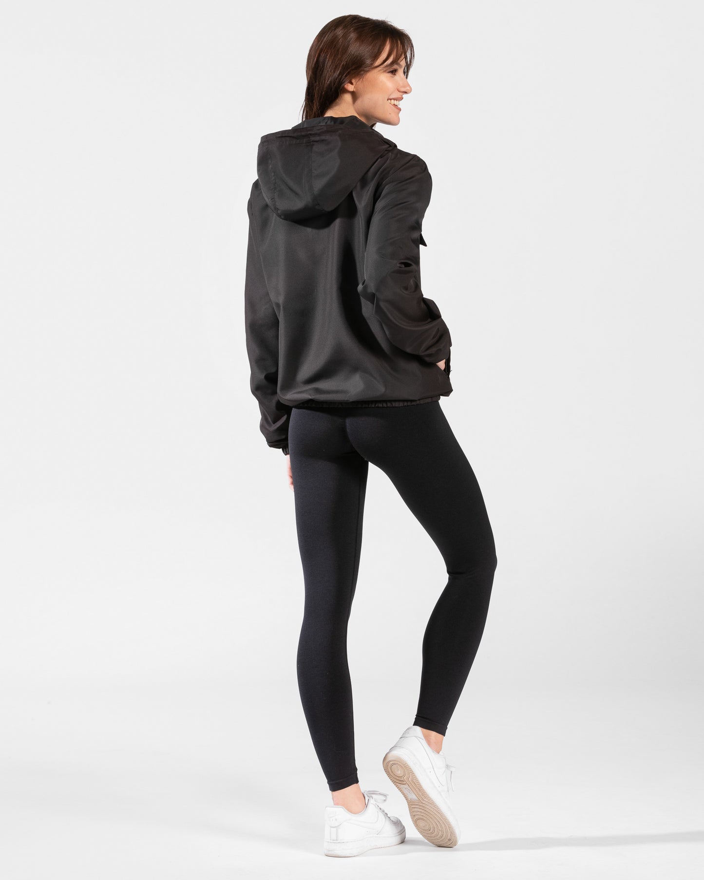 Statement Windbreaker ‘Black’