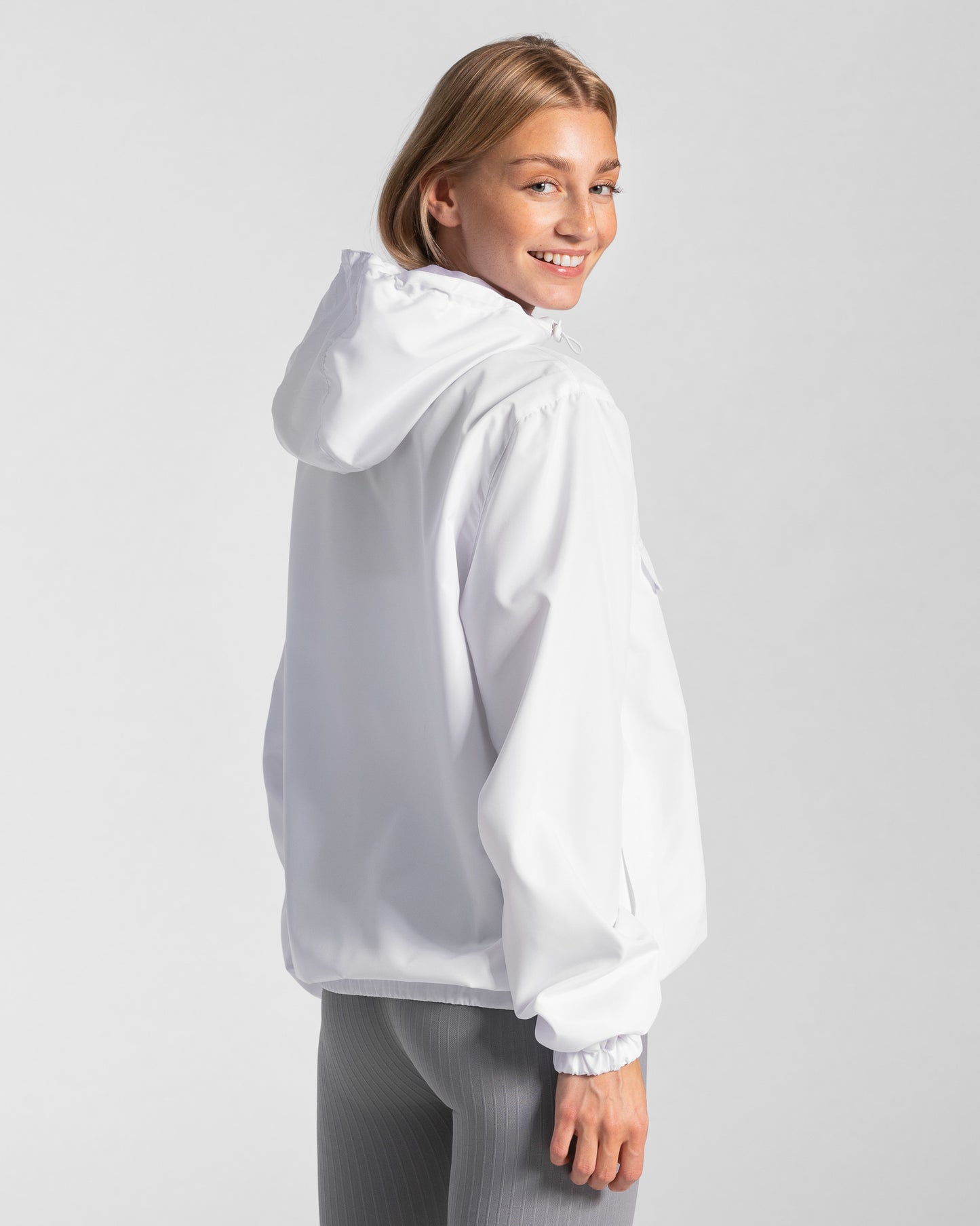 Statement Windbreaker ‘White’