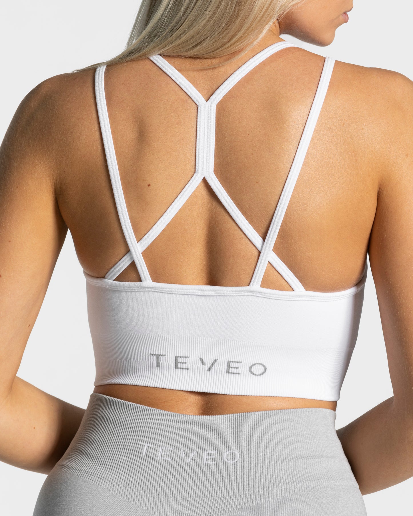 Timeless Scrunch Bra ‘White’