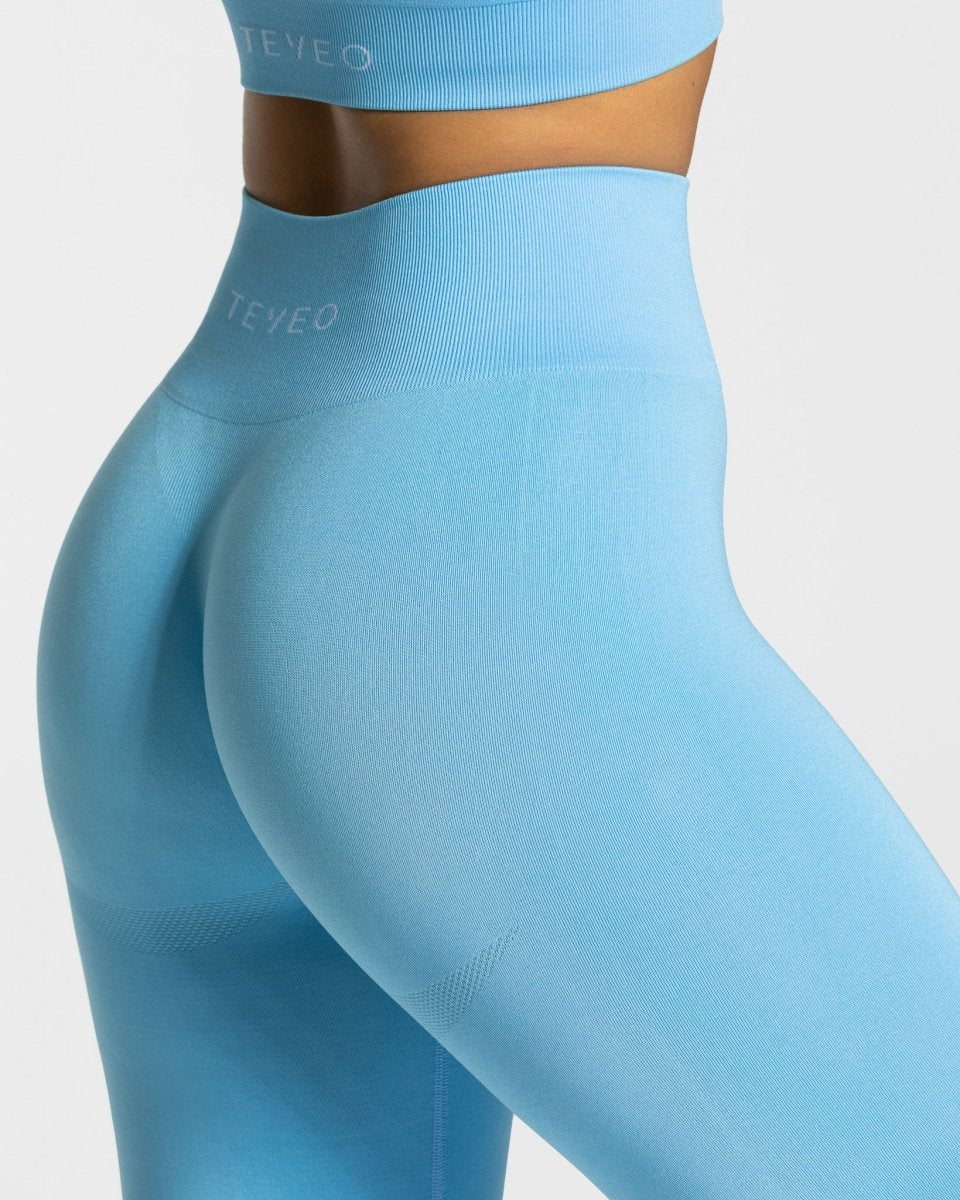 Classy Seamless Leggings "Babyblau" - TEVEO