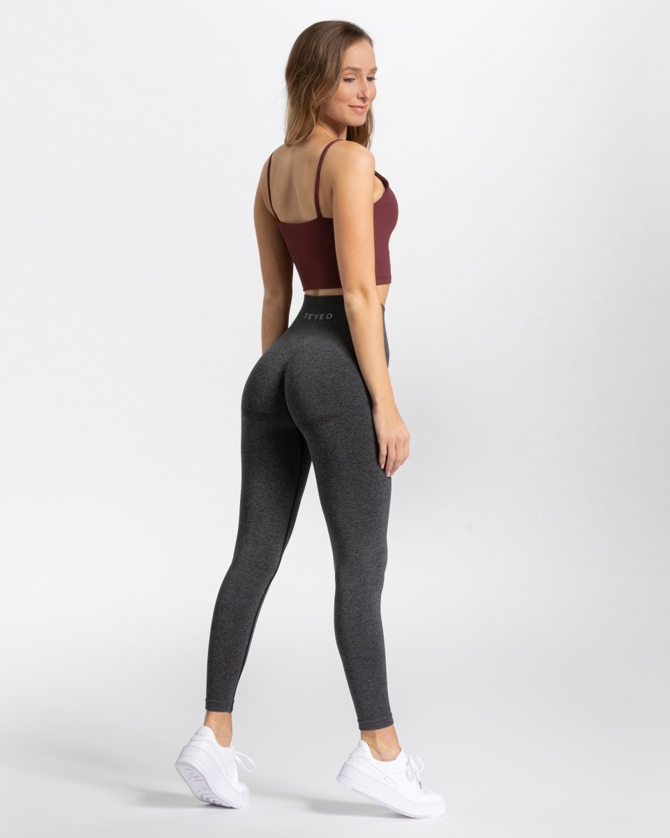 Classy Seamless Leggings "Dunkelgrau" - TEVEO