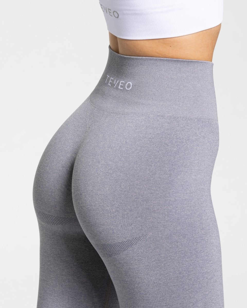 Classy Seamless Leggings "Grau" - TEVEO