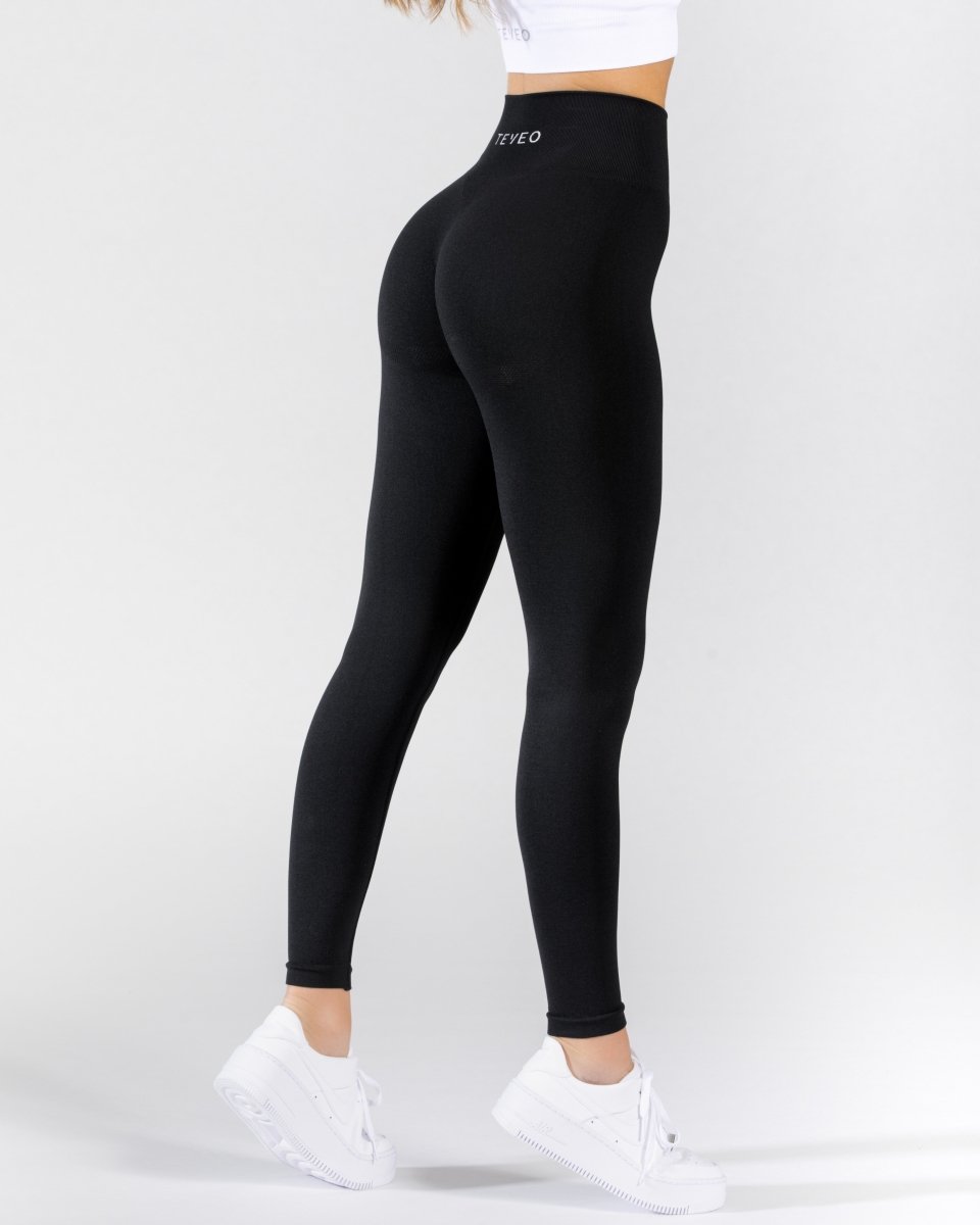 Classy Seamless Leggings "Schwarz" - TEVEO