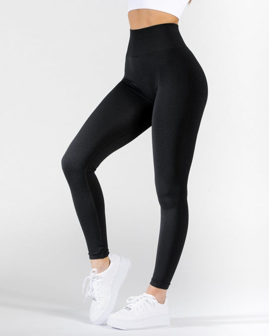 Classy Seamless Leggings "Schwarz" - TEVEO