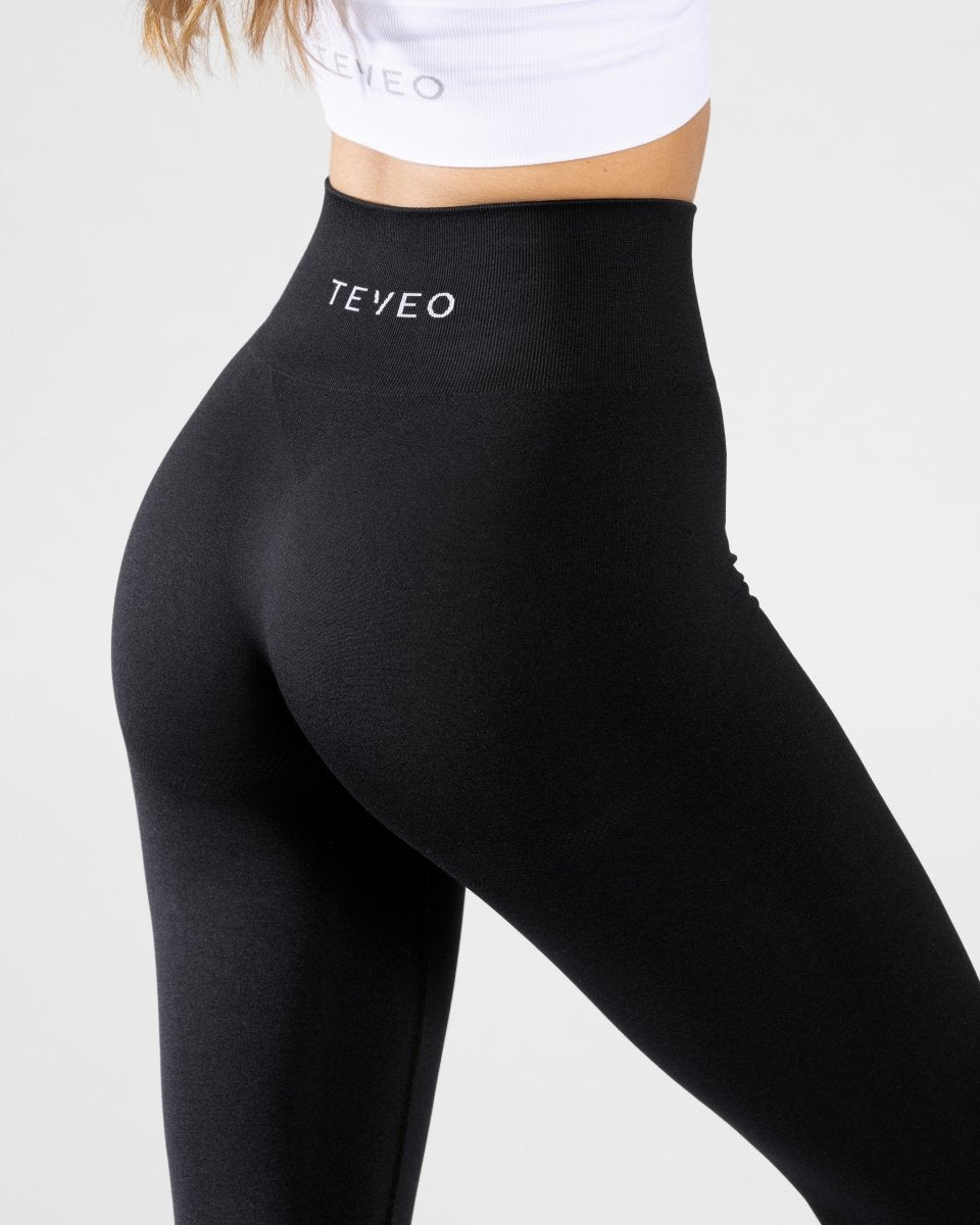 Classy Seamless Leggings "Schwarz" - TEVEO