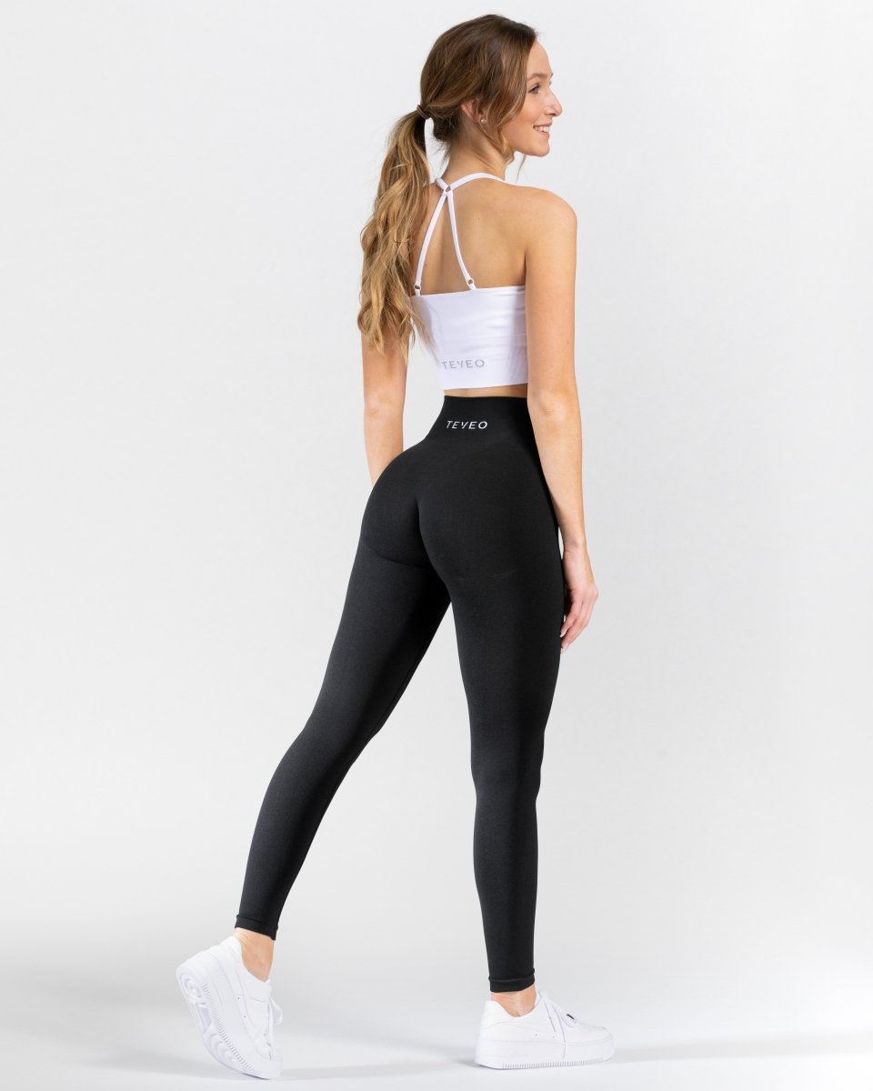 Classy Seamless Leggings "Schwarz" - TEVEO