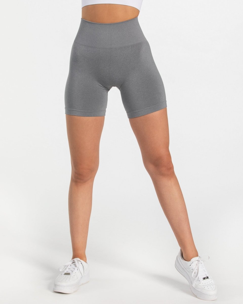 Classy Seamless Shorts "Grau" - TEVEO