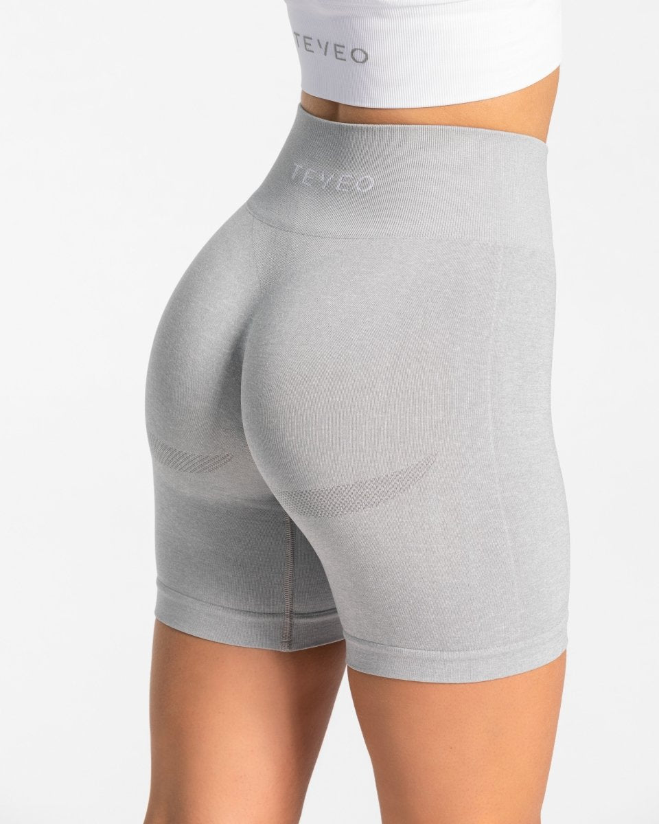 Classy Seamless Shorts "Hellgrau" - TEVEO