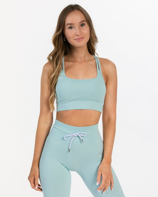 Ribbed BH "Babyblau" - TEVEO