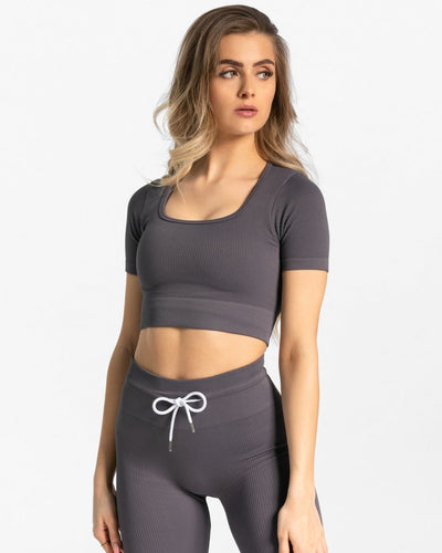 Ribbed Crop Top