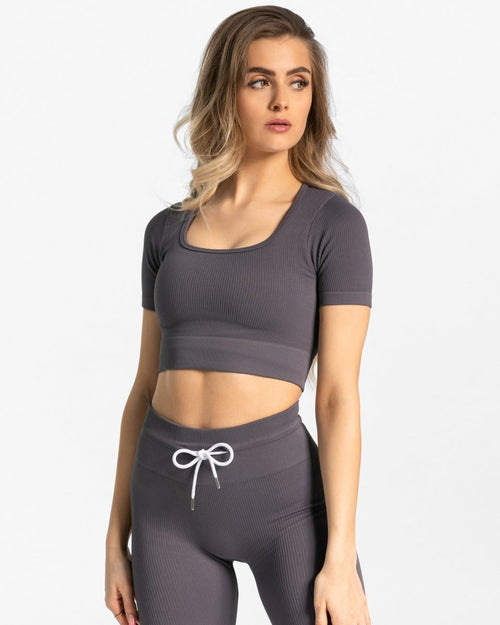 Ribbed Crop Top