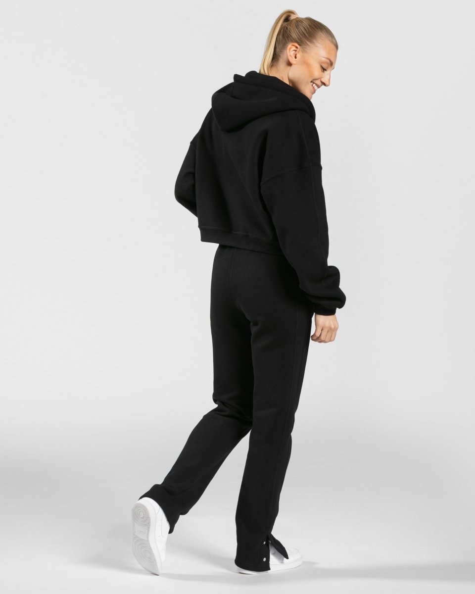 Sassy Zip Hoodie "Schwarz" - TEVEO
