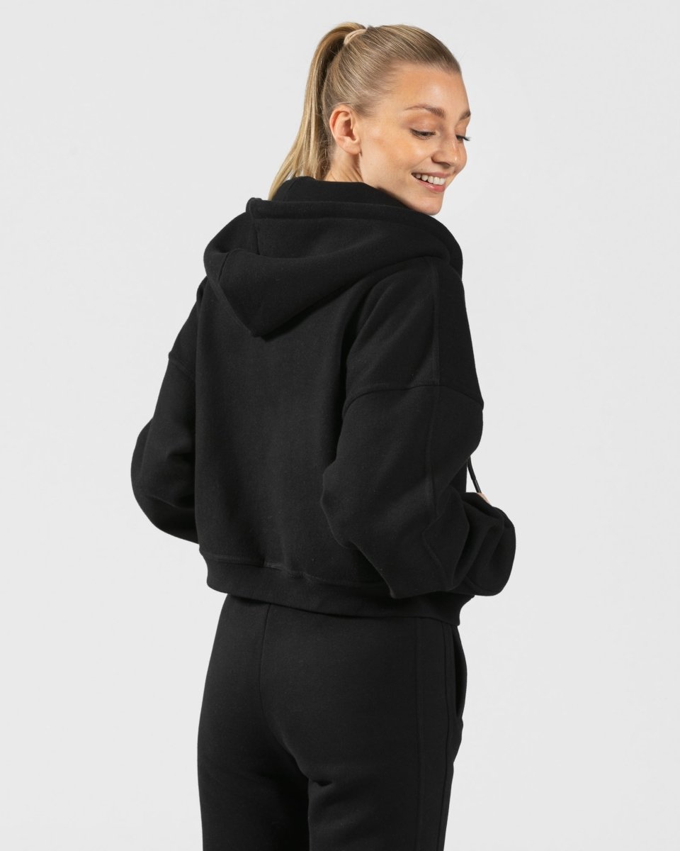 Sassy Zip Hoodie "Schwarz" - TEVEO