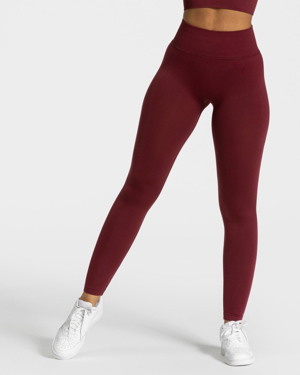 Sensation Leggings "Weinrot" - TEVEO