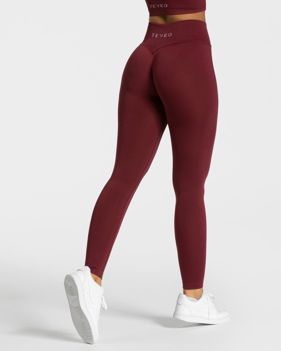 Sensation Leggings "Weinrot" - TEVEO