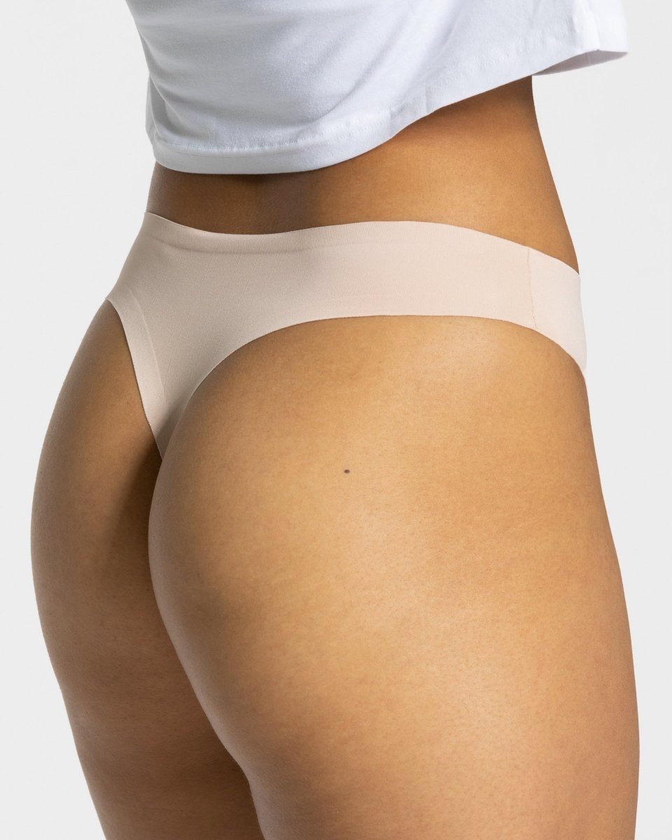 TEVEO Seamless Tanga (5er) "Nude" - TEVEO