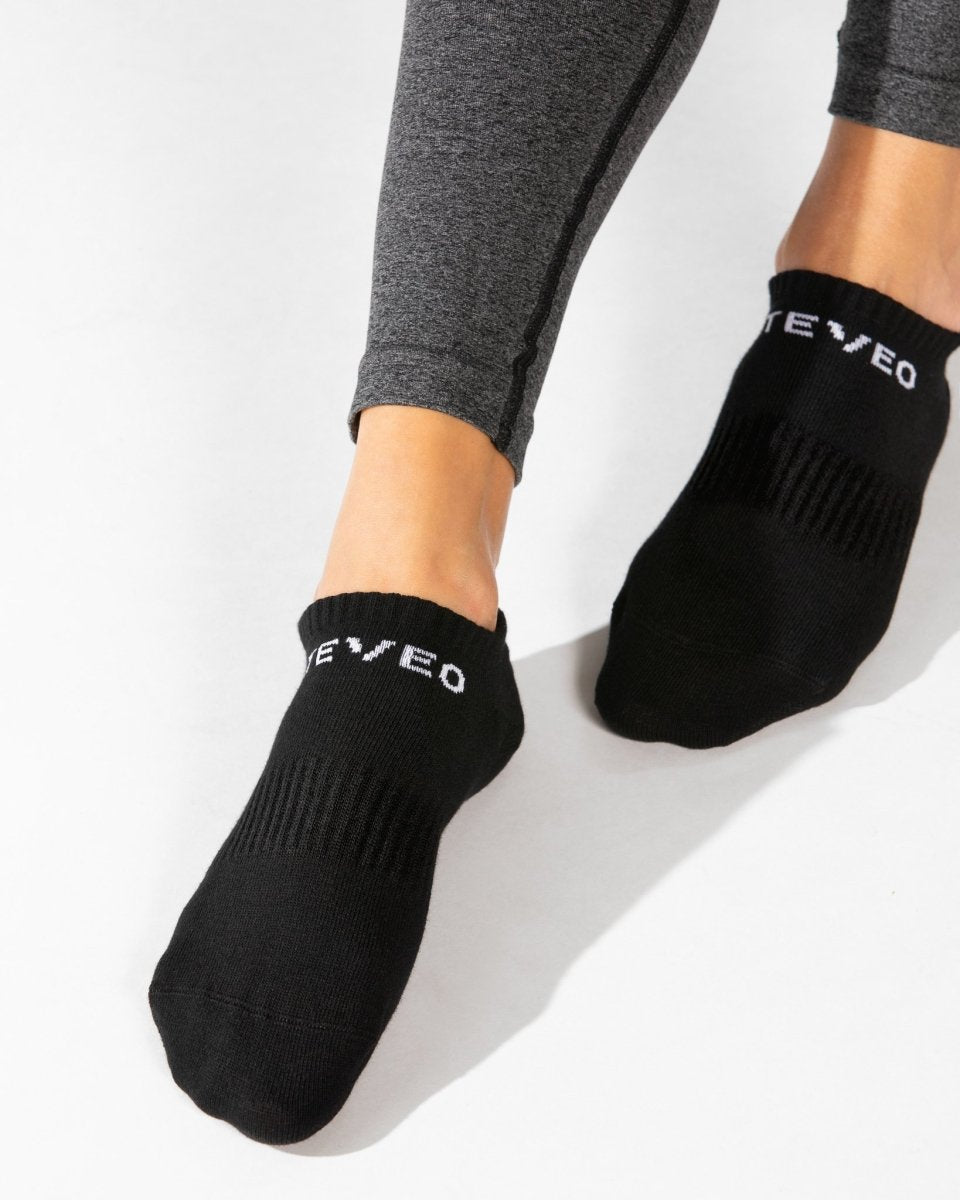 TEVEO Sport Socken (2er) "Schwarz" - TEVEO