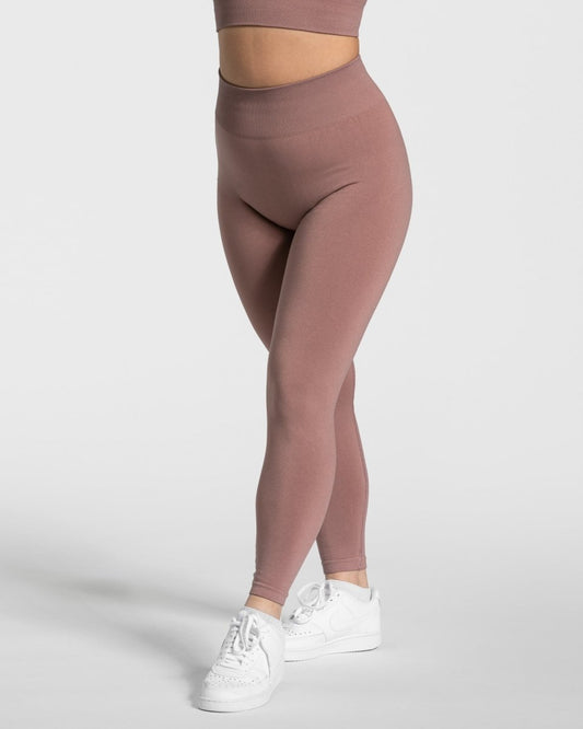 Timeless Scrunch Leggings "Puderrosa" - TEVEO