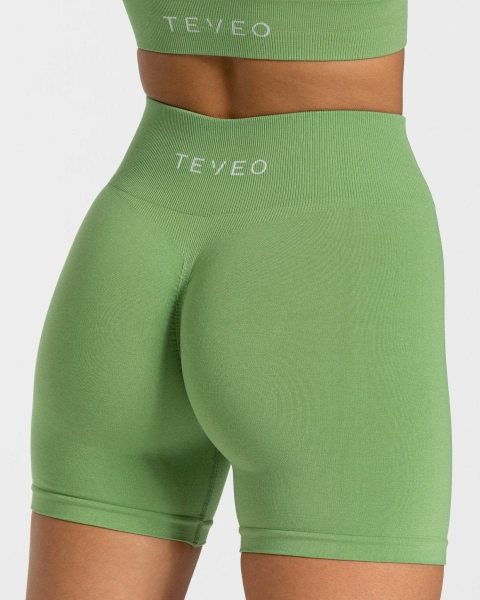 Timeless Scrunch Short "Olive" - TEVEO