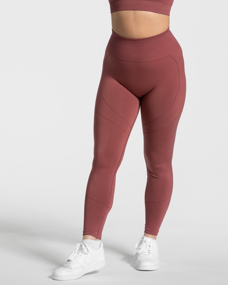 True Seamless Leggings "Beere" - TEVEO