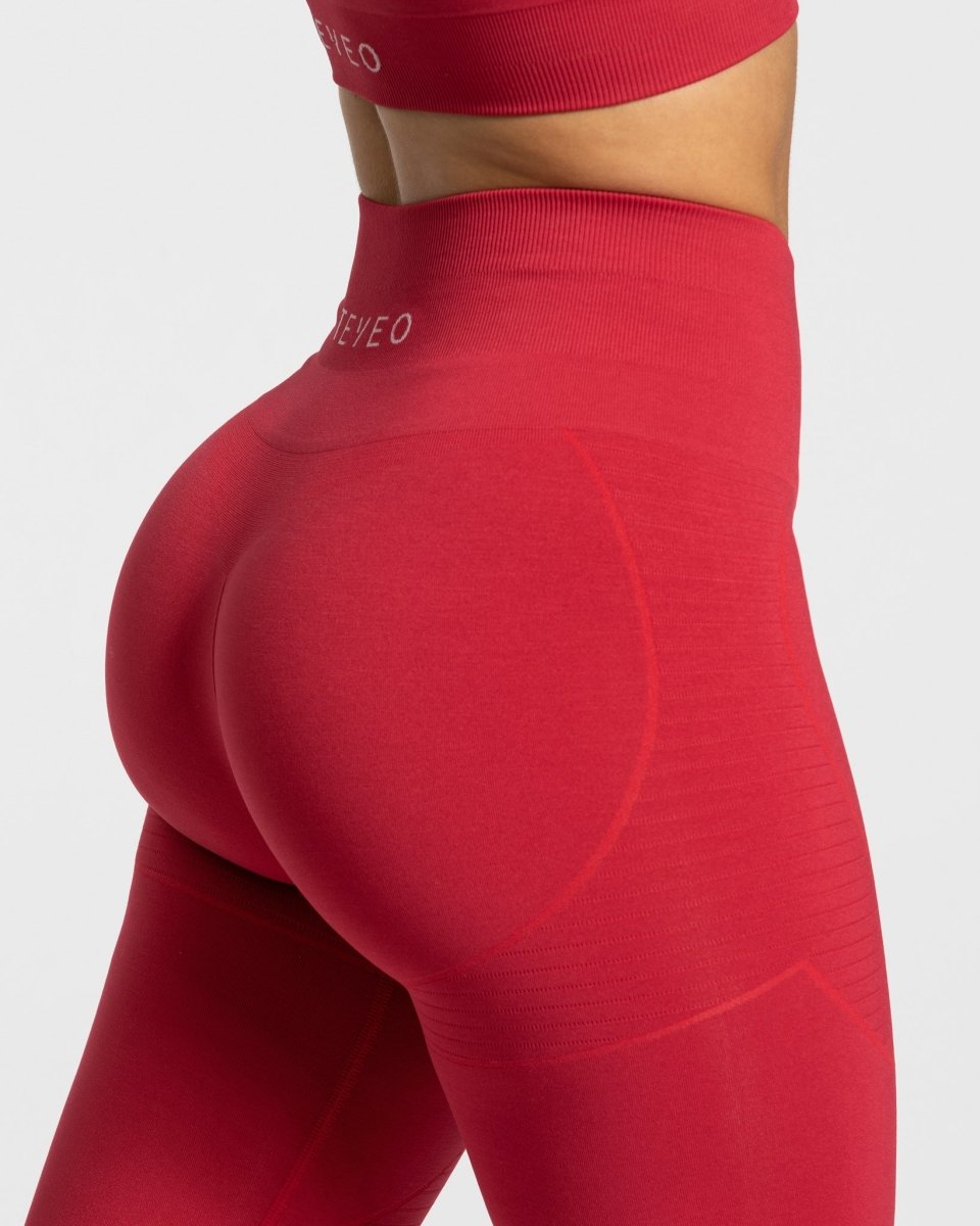 True Seamless Leggings "Rot" - TEVEO