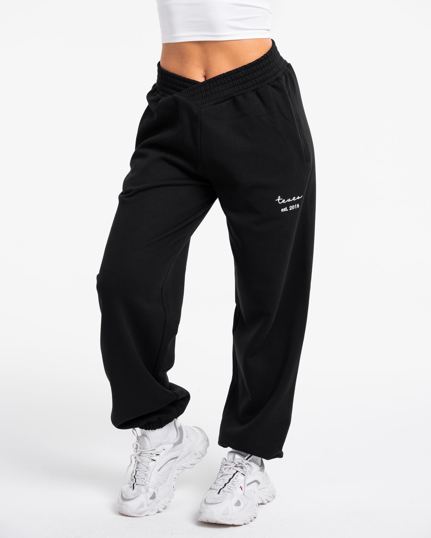 Pantalon de jogging oversize Fearless V-Shape « noir »