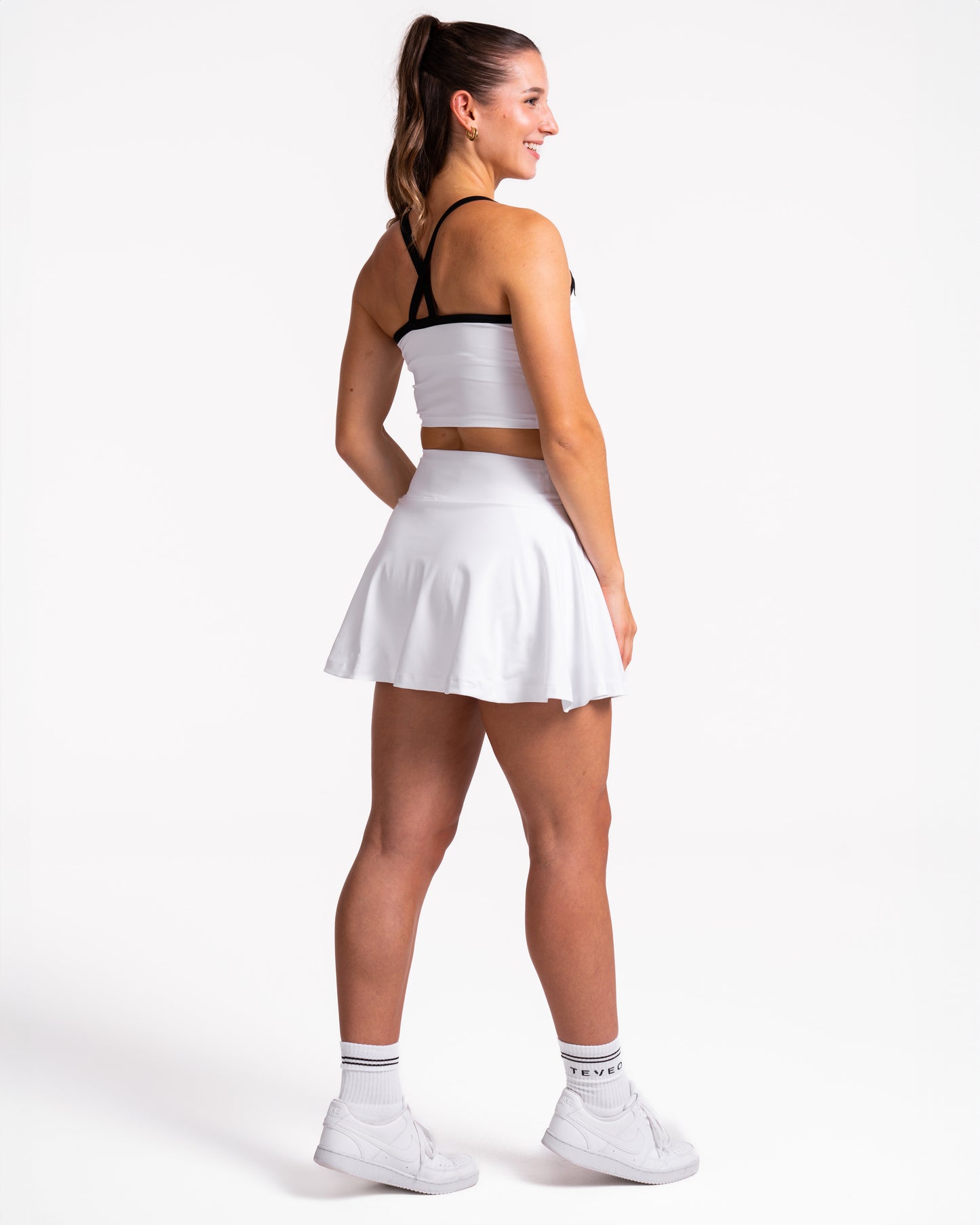 Fearless V-Shape Tennis Skort ‘White’