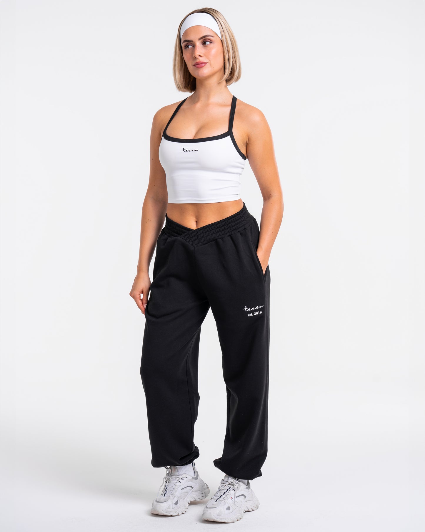 Fearless V-Shape Oversized Joggers ‘Black’