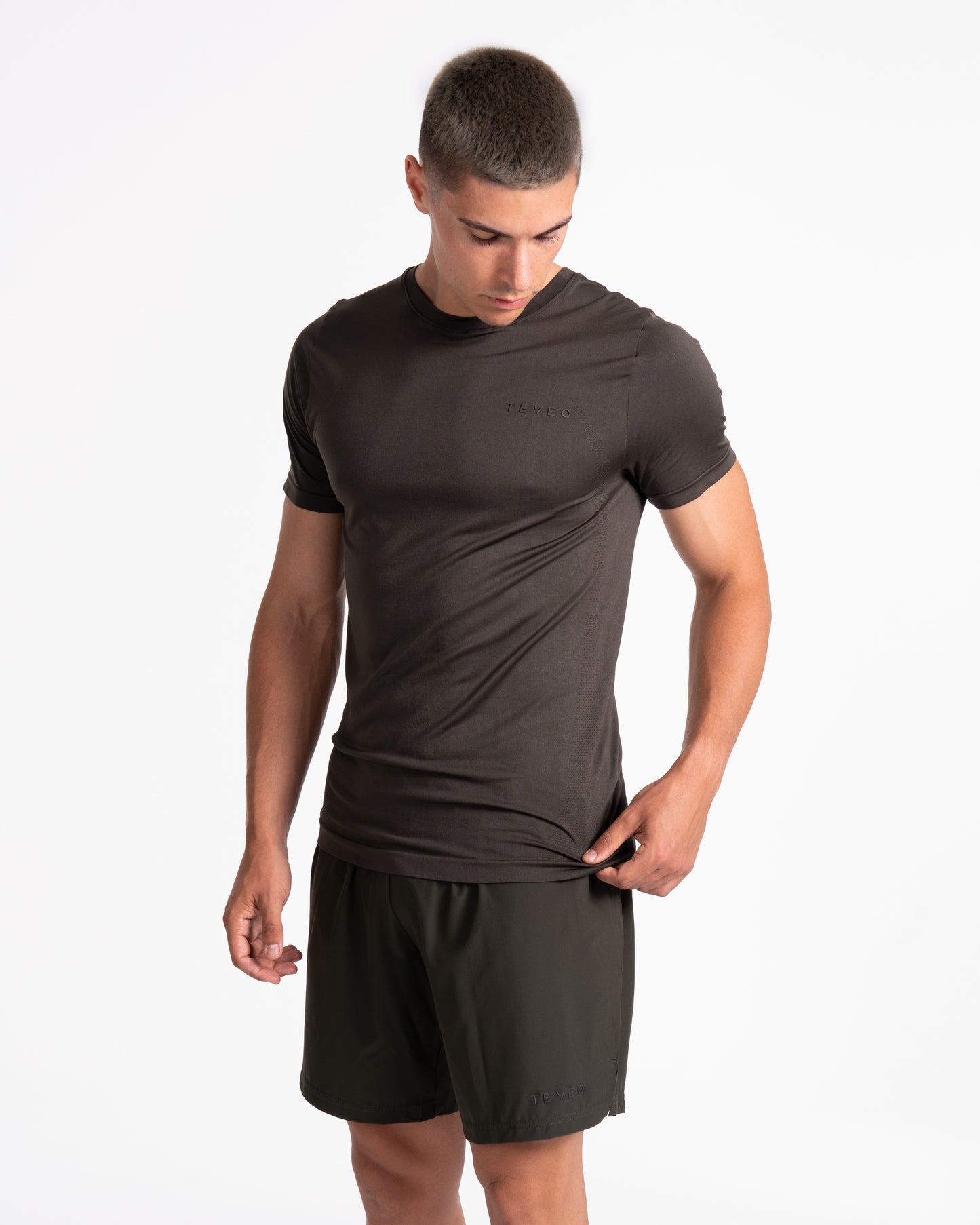 T-shirt Pace Fitted „Khaki”