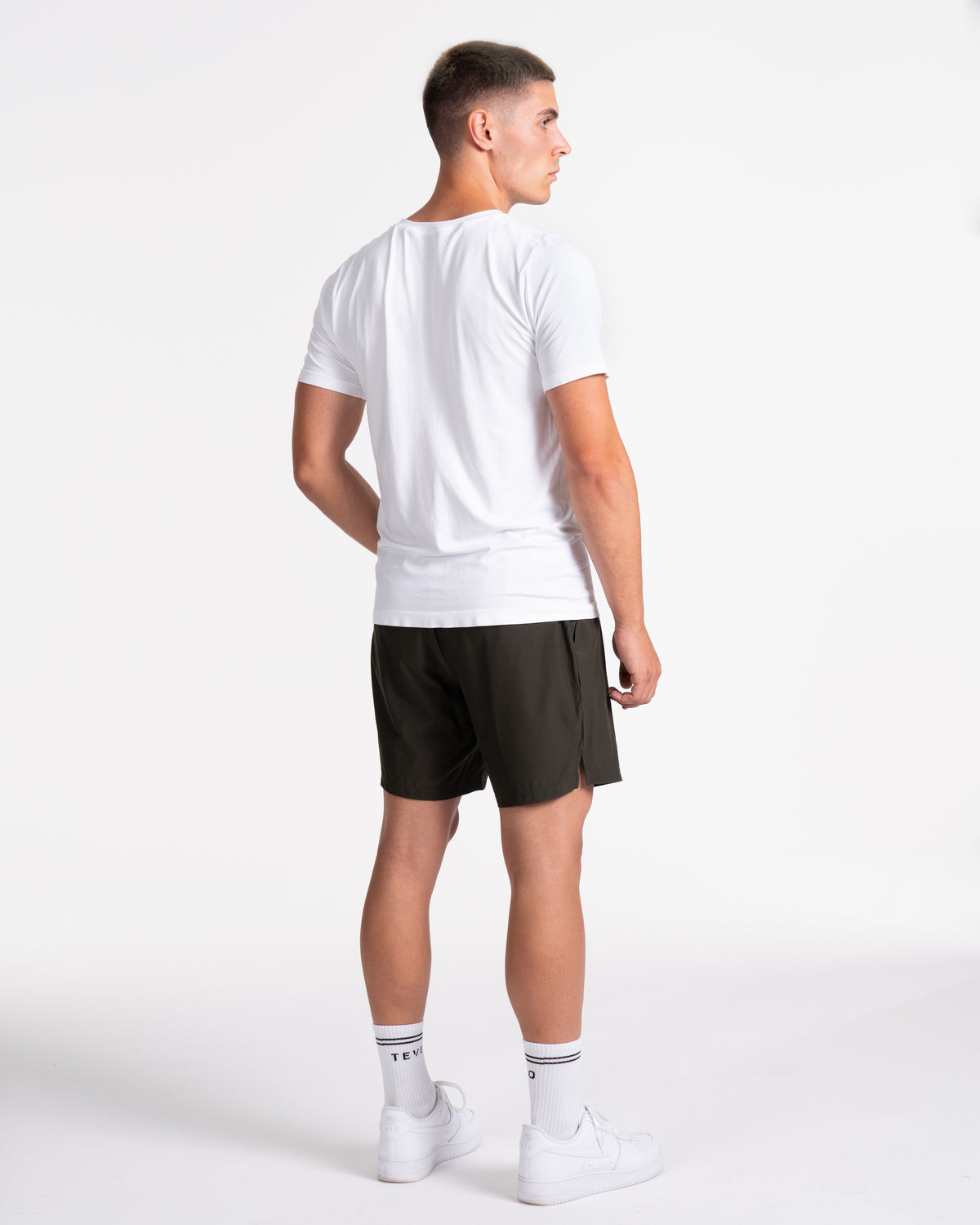 Pace Fitted T-Shirt ‘White’