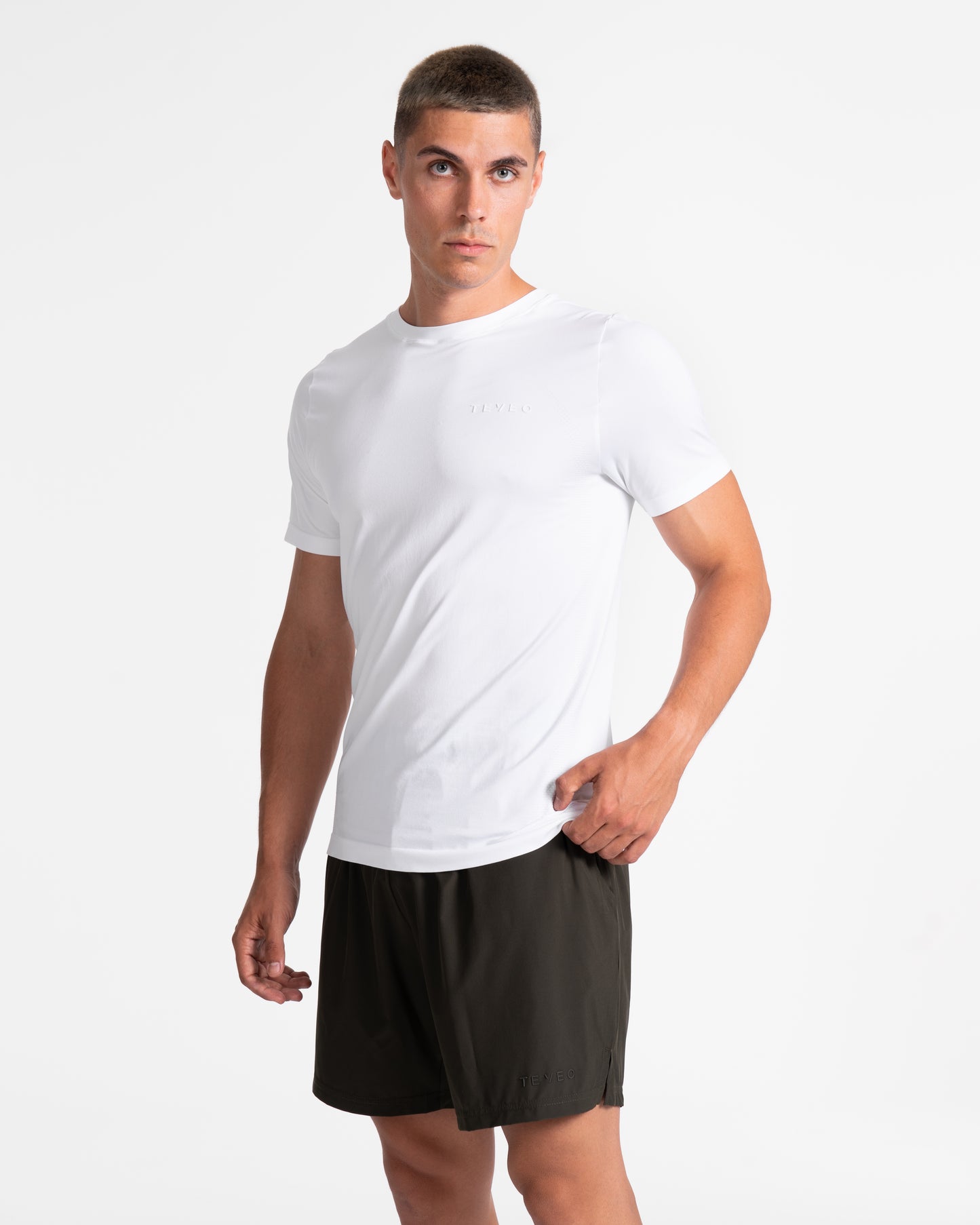 T-shirt Pace Fitted “Bianco”