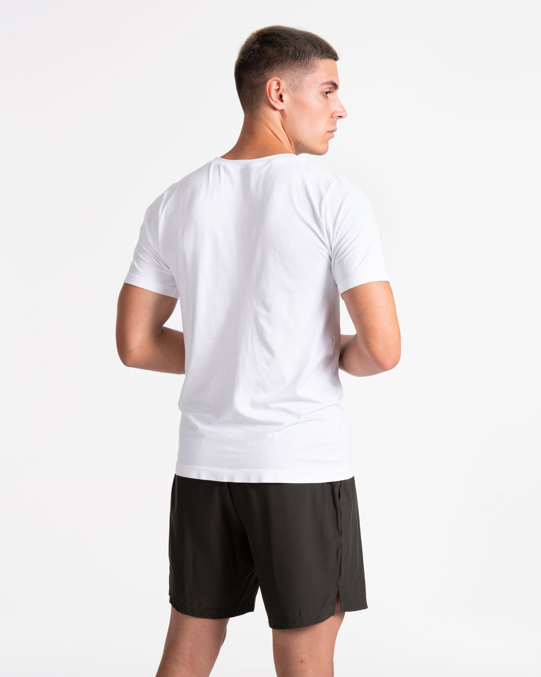 Pace Fitted T-Shirt ‘White’