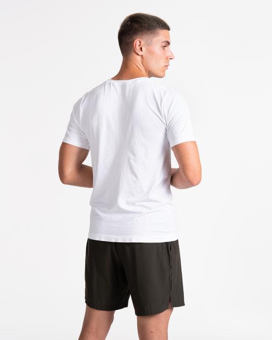 Pace Fitted T-Shirt ‘White’