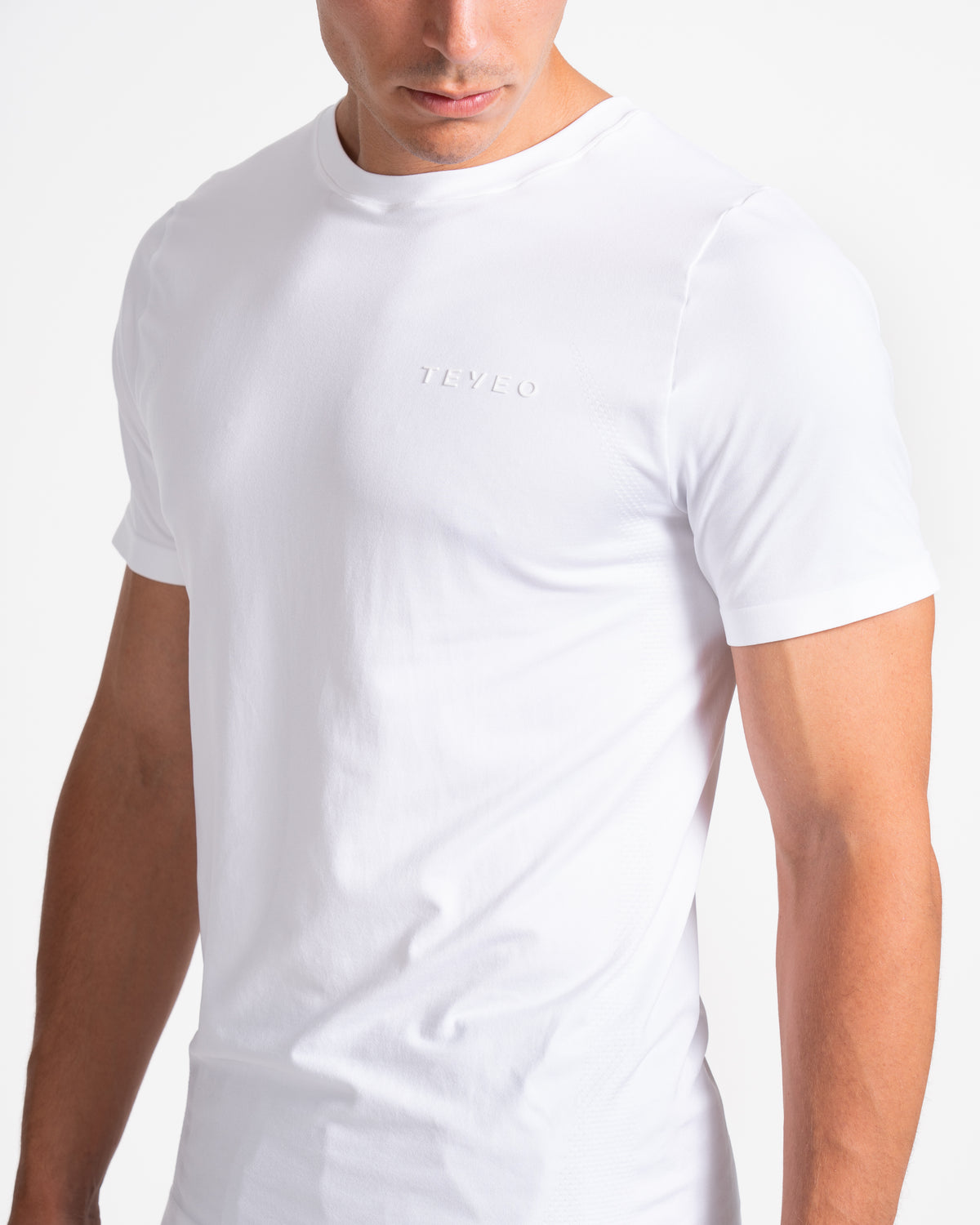 Pace Fitted T-Shirt ‘White’