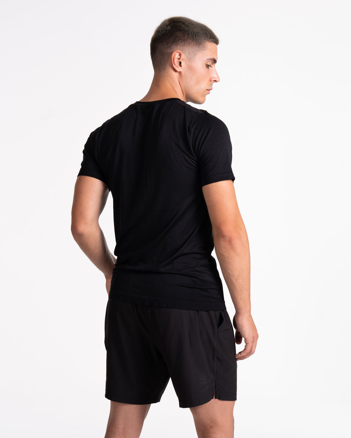 T-shirt Pace Fitted “Nero”