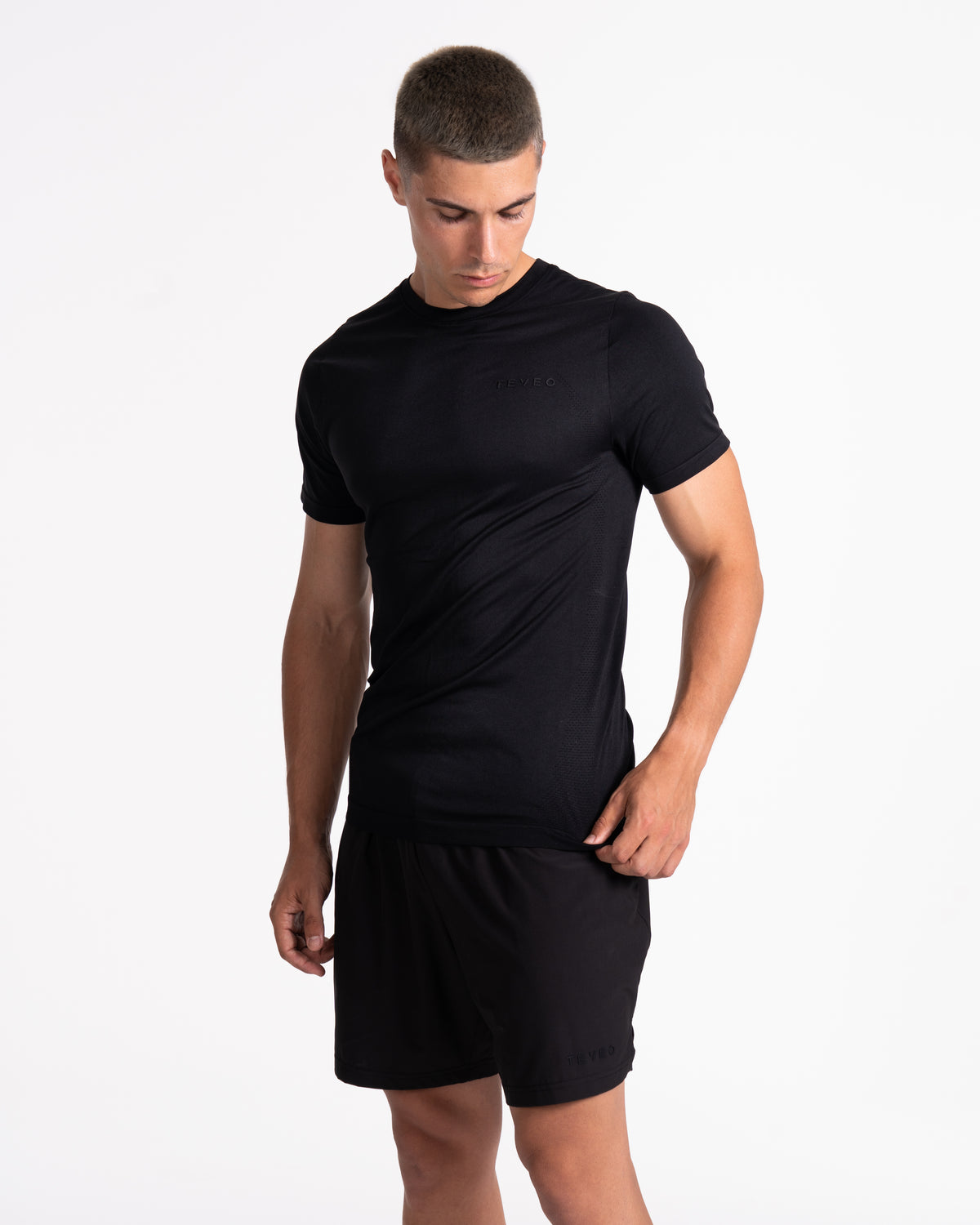 T-shirt Pace Fitted “Nero”