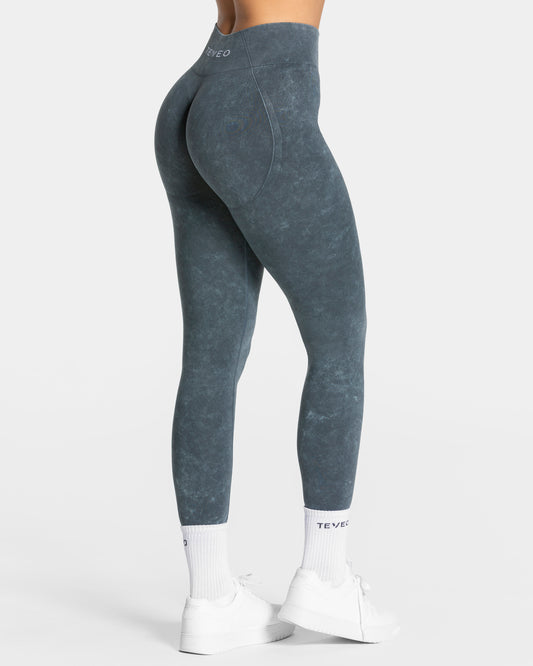 Acid Covert Scrunch Leggings ‘Navy’