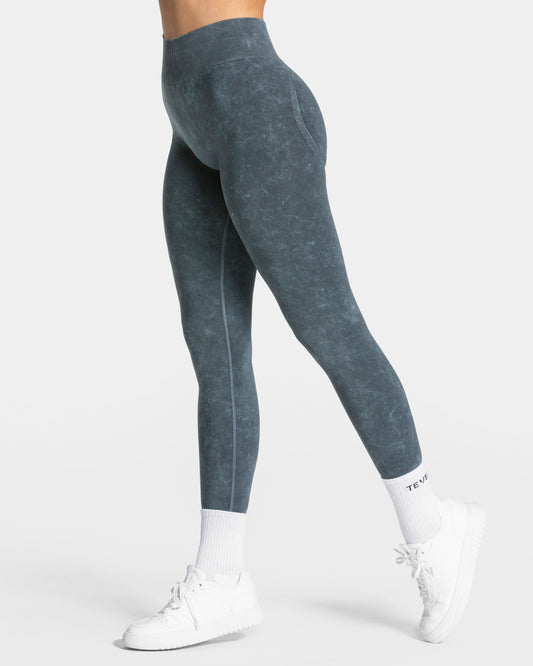 Acid Covert Scrunch Leggings ‘Navy’
