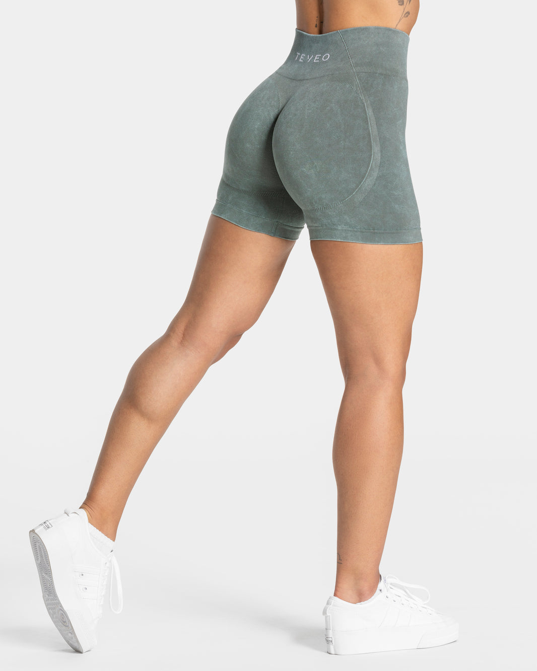 Shorts Acid Covert Scrunch «albahaca»
