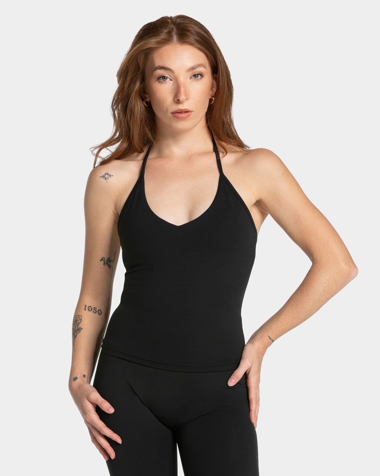 Allrounder Halterneck Cami Top ‘Black’