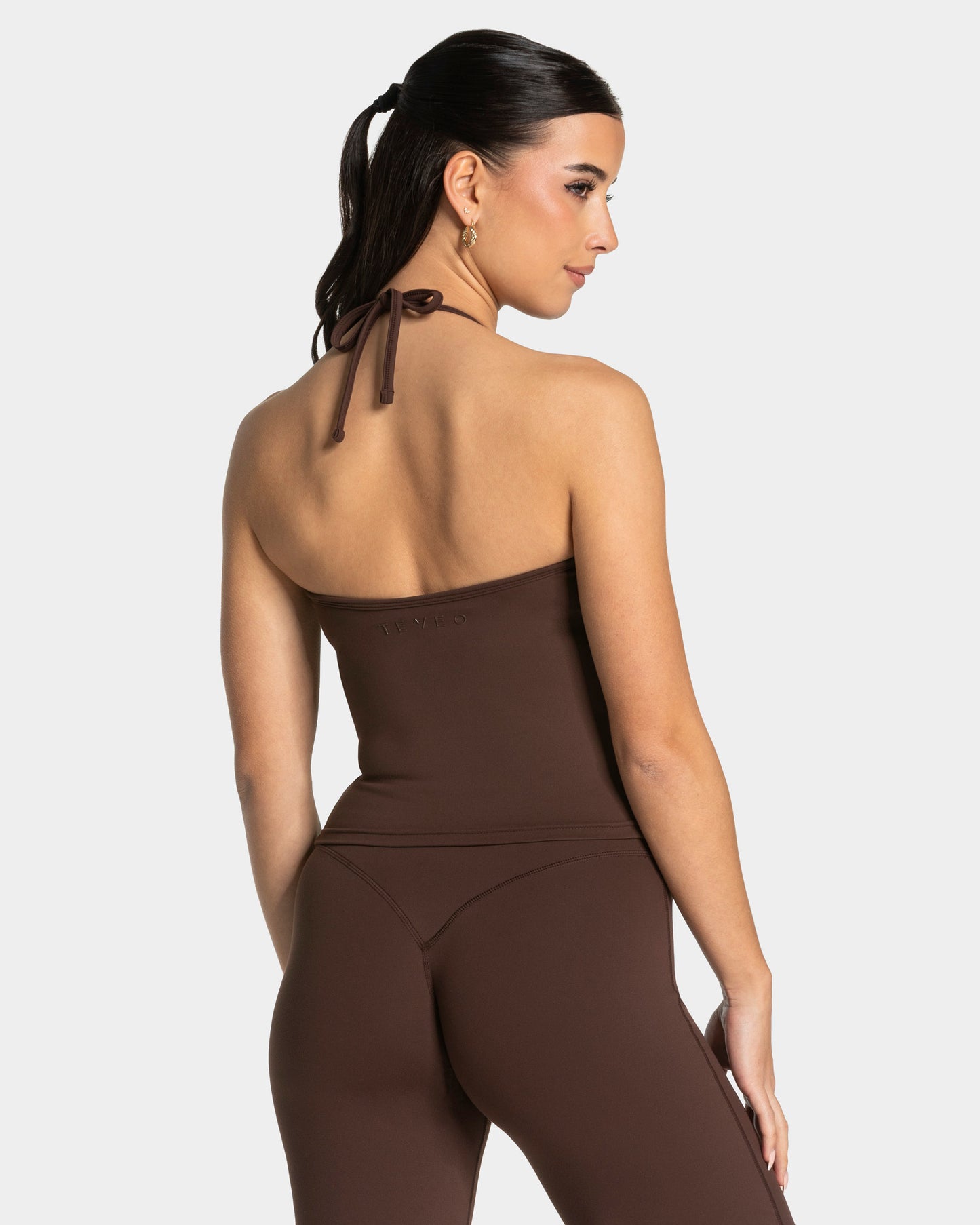 Allrounder Neckholder Cami Top "Espresso"