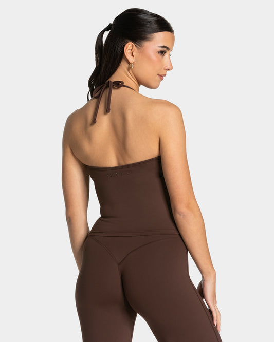 Allrounder Halterneck Cami Top ‘Espresso’