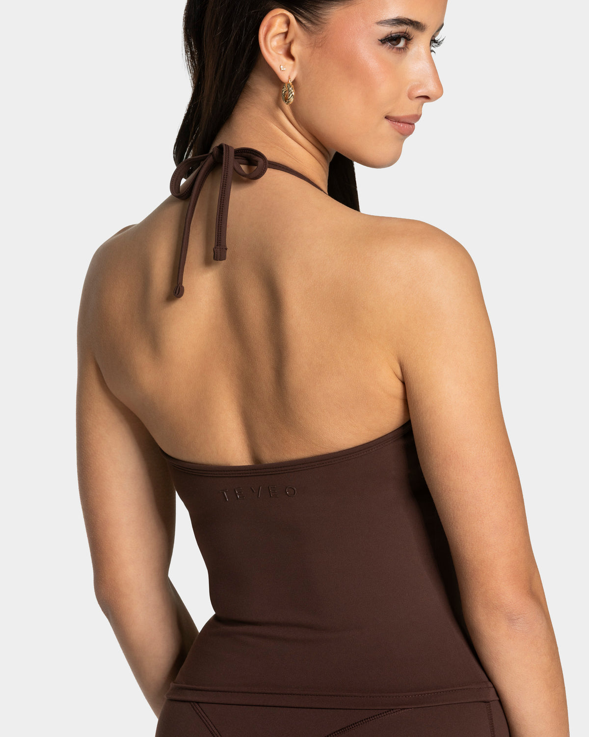 Allrounder Halterneck Cami Top ‘Espresso’